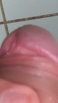 Rough Stepdaddy in a New Angle of the Pink Glans.