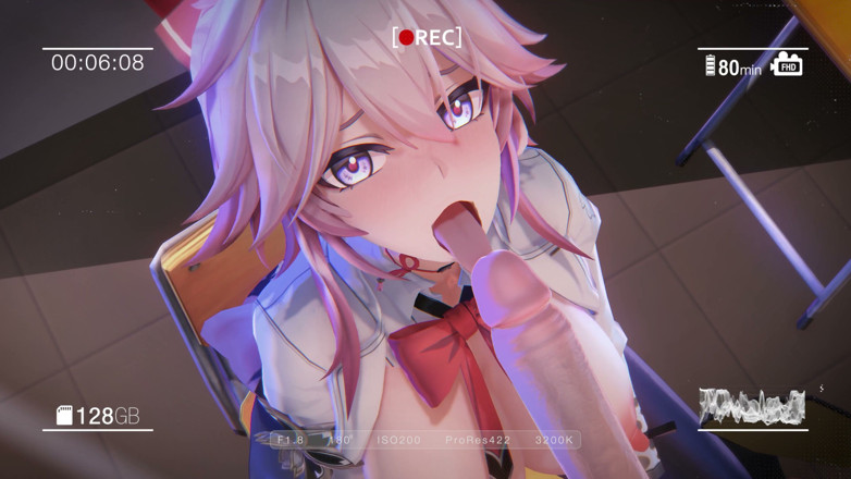 NSFWOtaku: Honkai Star Rail - Evanescia Lagi Asik Main Di Ruang Kelas -...