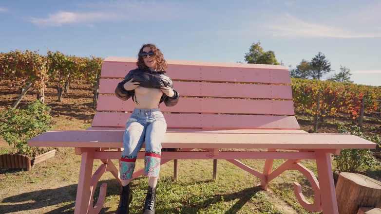 Tate: Caught Havin Hard Doggystyle Sex on a Big Bench