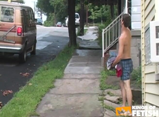 Gay Diaries: Two friends blow two guys who came to fix the...