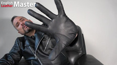 EnglishLeathermaster: Uctívání rukavic koženého pána