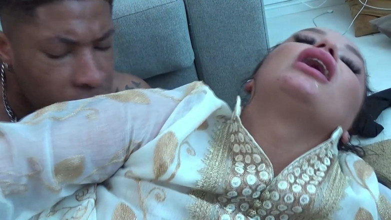 Amateur Homemade Porn: BBC Fucked Arab Cuckold MILF While Her Husband Filming