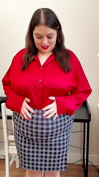 Your Employee's Growing Belly - You've Been Feeding BBW Sydney Screams and Admiring Her Big Belly