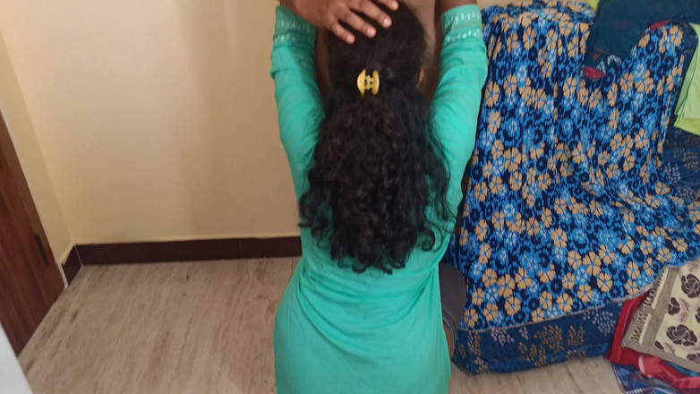 Palani69: Studentessa universitaria chudi di colore verde