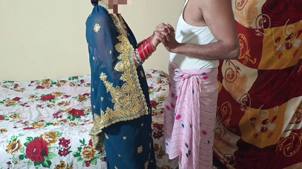 Thumbnail of Beautiful Married Bhabhi Bedroom Pissing with Sex