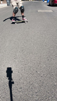 The streets are for skateboarding 