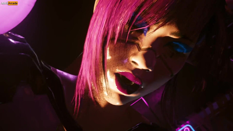 LewdArcade: Rita Wheeler dans toutes les scènes de sexe Cyberpunk 2077, scènes...