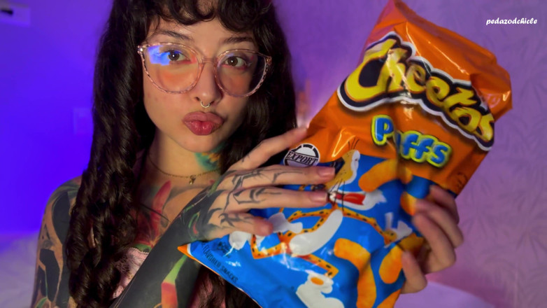 Pedazodchicle: Gantess lässt dich sein gekautes essen sehen und rülpst