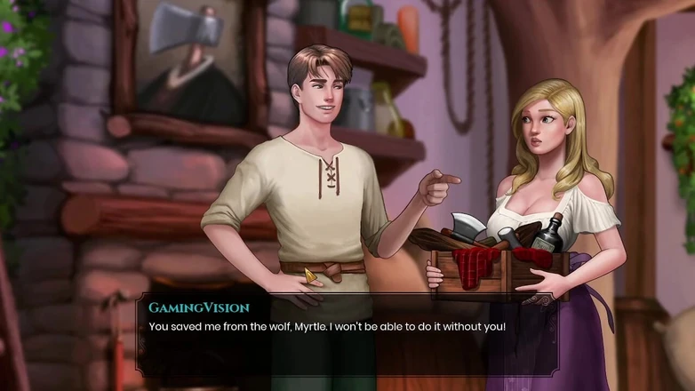 Gaming vision: What a Legend Game Myrtle Story Part 1 Walkthrough