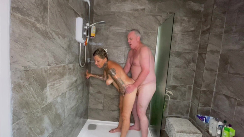 MattyFacial: Wet T-shirt for Emma Before Fucking in the Shower