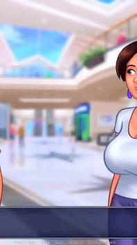 Saga de verano: milf sexy caliente con grandes tetas lechosas ep 79