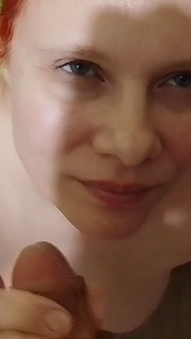 TaigaCouple84: I'm a Redheaded Russian Slut of a Wife with Cum...