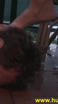 Brat Teen Humiliate Slave Joschi to Eat Her Cigarettes