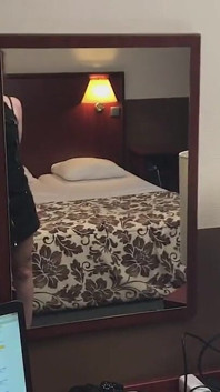 Sesja fetysza stóp w hotelu w Amsterdamie