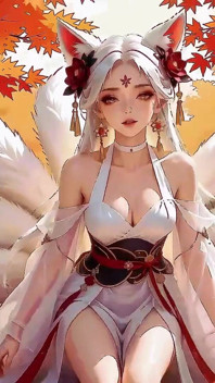 귀여운 작은 여우 소녀, 당신은 그녀를 좋아합니까? 로 큰 뚱뚱한 남자.에피소드 3 Ai 생성