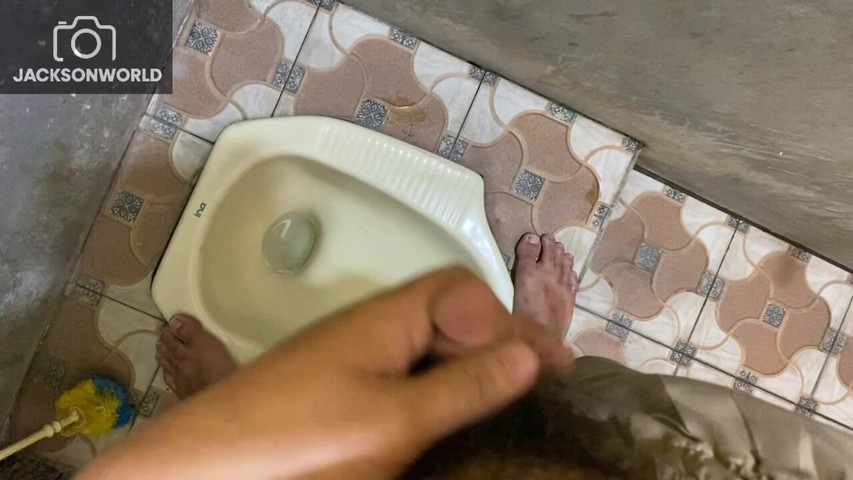Solo Masturbating in the Toilet (Jackson world) Solo Masturbating in the Toilet (Jackson world)