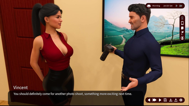 Johannes Gaming: 欲望的耳语 13 拍摄很棒，她很喜欢