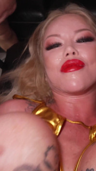 Pervers blond gruppknull