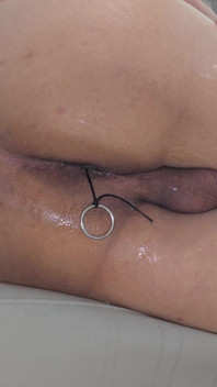 Sissy kanisa crystal anal bead und analplug