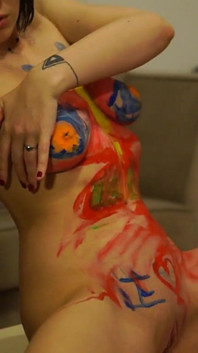 Peinture avec Bella Angel