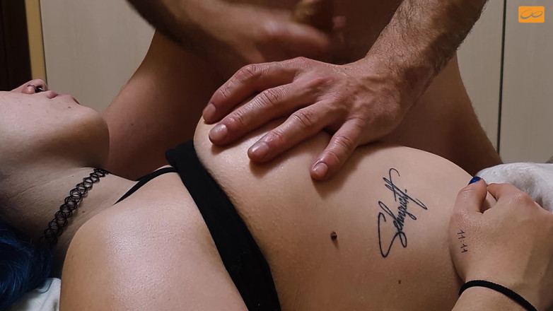 Unlimited Orgasm: Urutan perlahan kepada awek orgasme bertetek besar dan pancutan mani...