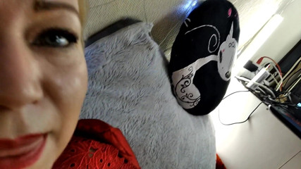 AimeeParadise: Dojrzała bogini dziwka w czerwonej bieliźnie ssie kutasa i rucha...
