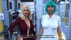 AVN Teller: Gestrandet im Space # 01 - all die schönen mädchen treffen