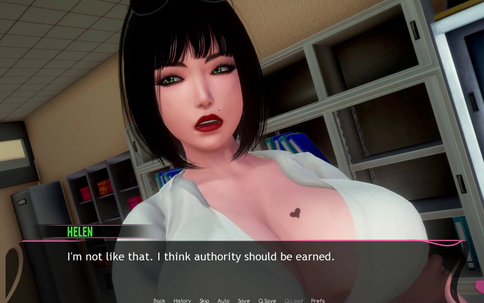 3D Cartoon Porn: Murmur 25 - liz diğerleri haremi kabul ederken Liz Adam'ı tamamen kendine...