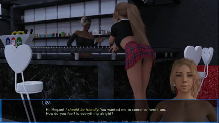 Dirty GamesXxX: Příběh Lizy: noční klub plný nadržených lesbiček - ep. 17