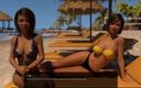 Dirty GamesXxX: Inga mer pengar: en sexig tjej på stranden avsnitt 6