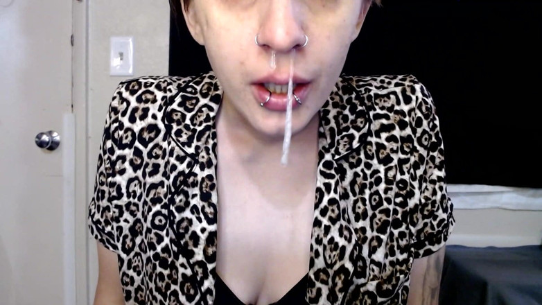 Abby Anna: Flirt Covers Your Dick in Snotty Sneezing