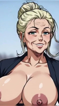 Ai Grannies Topless in Snow