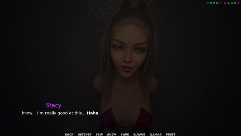 Porny Games: Моя італійська дружина від hornydogstudio - Стейсі входить в гру, мінет на стоянці 11