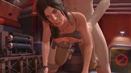 Wraith ward: Lara Croft nimmt einen riesigen schwanz in den arsch: Tomb...