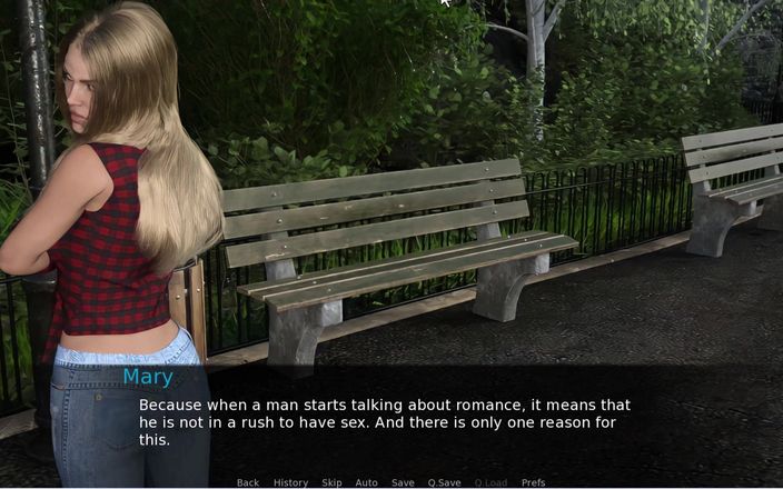 Snip Gameplay: Futa Dating Simulator 1 întâlnire Mary și a fost futut.