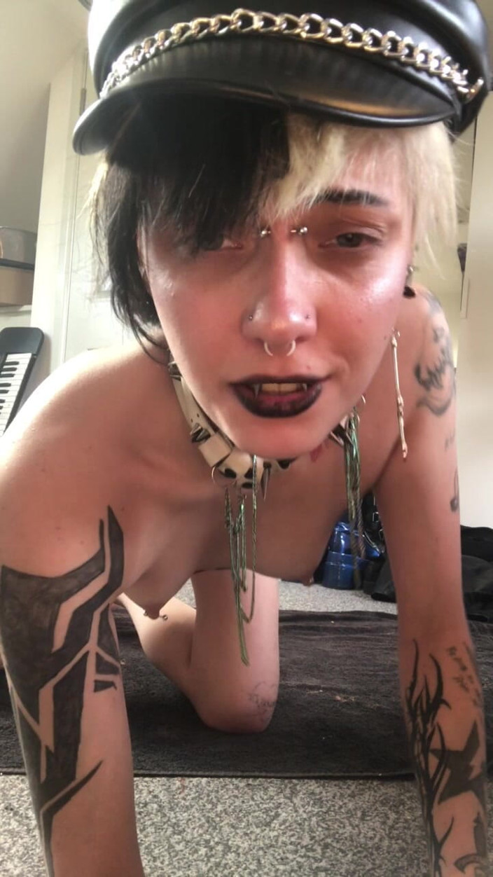 Glitterqueen1999: Goth Domme Laughs at Your Dick, Cucks You and Humiliates...