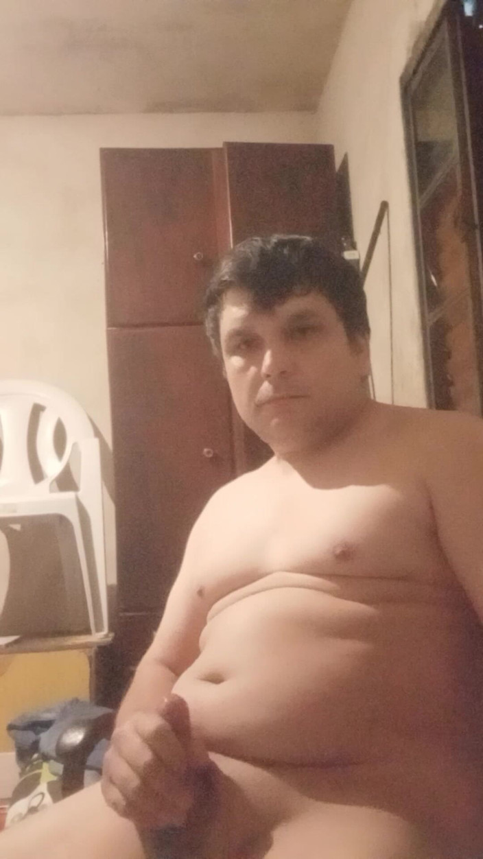 Claudio: All the Cum Spread on My Tits