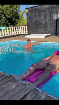 Poolside Blowjobs
