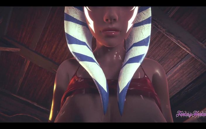 Yaoitube: Starwars хентай, відео від першої особи, ahsoka 3d 4d - мінет і трах у позі наїзниці, кремпай