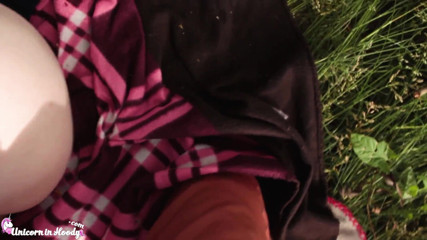 Unicorn In Hoodie: Coleg de clasă futai pasional cu fată studentă în pădure - în aer...