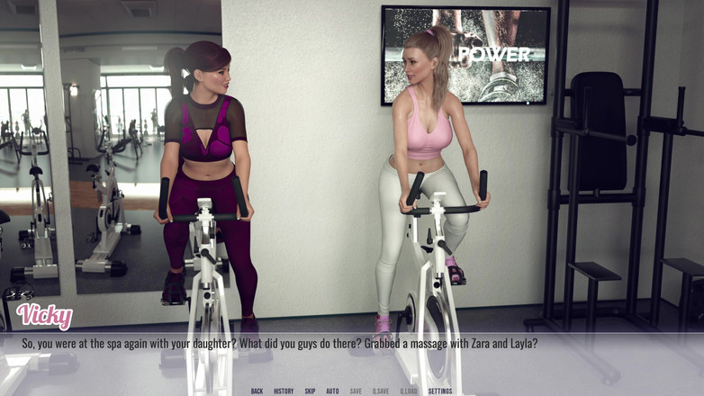 Hotgame Studio X: Awam 2 - a Wife and Stepmother - S2 - Part 3 - Threesome with Vicky...