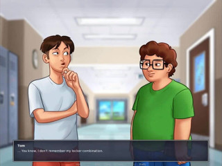 Dirty GamesXxX: Summertime Saga: naughty principal with big tits ep. 2