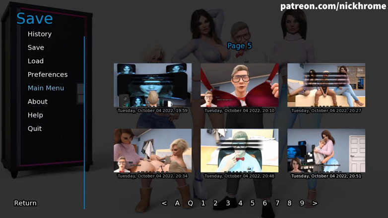 Visual Novels: SexBot 22 - nauczyciel i nauczyciel milf