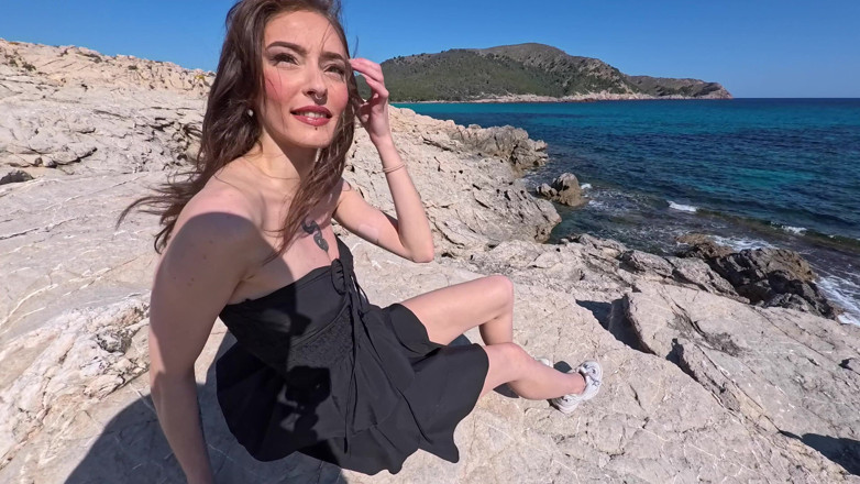 German amateur - 100% German hardcore videos: Troia bruna magra mostra le sue abilità in pov