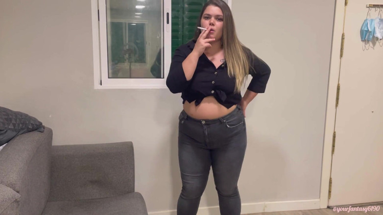 Your fantasy studio: Smoking and farting in black jeans