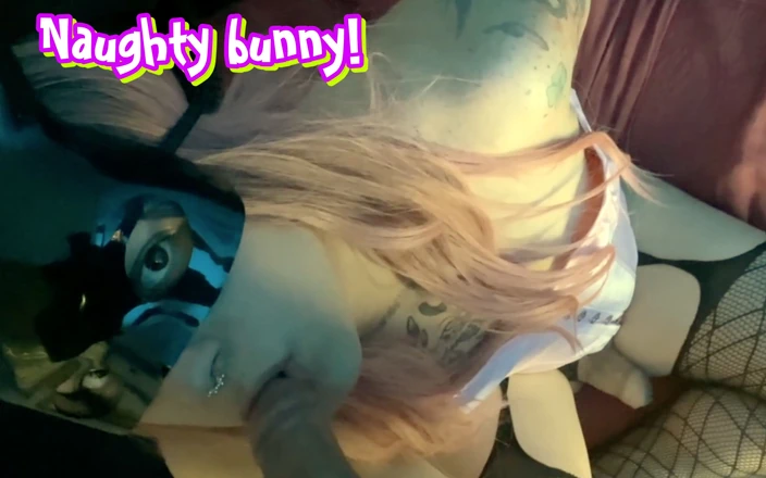 EmmaInkTrans: Trans Girl Is a Bunny Who Gives the Best Blowjob...