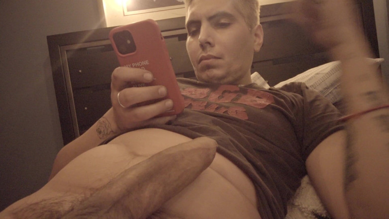 Andy snickerz: Další dotýkání se mého velkého neobřezaného ptáka