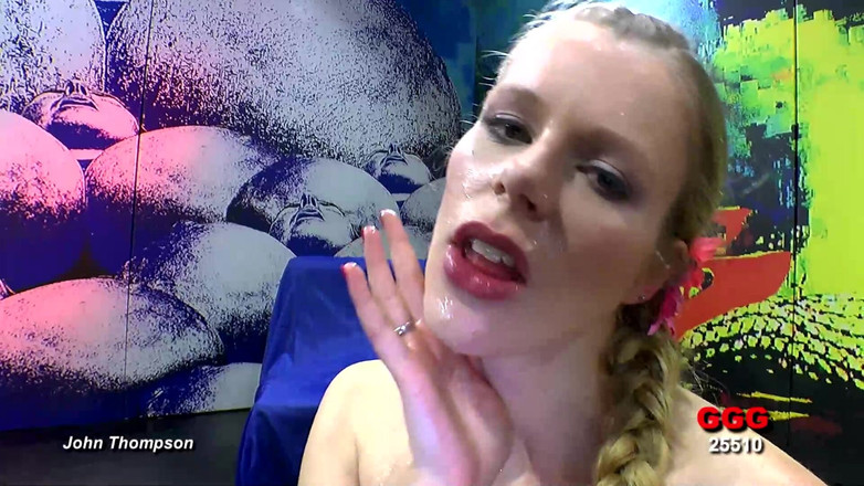 Gang Bang Germany: Ggg Джон Томпсон - Дикая Гэнгбэнг-оргия С Моделью Claudia Сперма