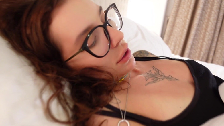 Ghomestory: Juicy tattooed brunette loves when she gets fucked from behind!