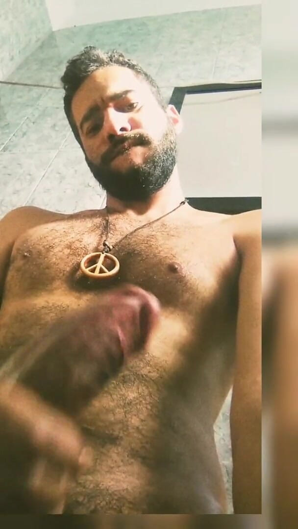 Casth Xavier: Man hairy masturbate